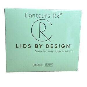 NIB LIDS BY DESIGN 6mm Eyelid Correcting Strips Heavy Hooded Droopy Lids 80CT